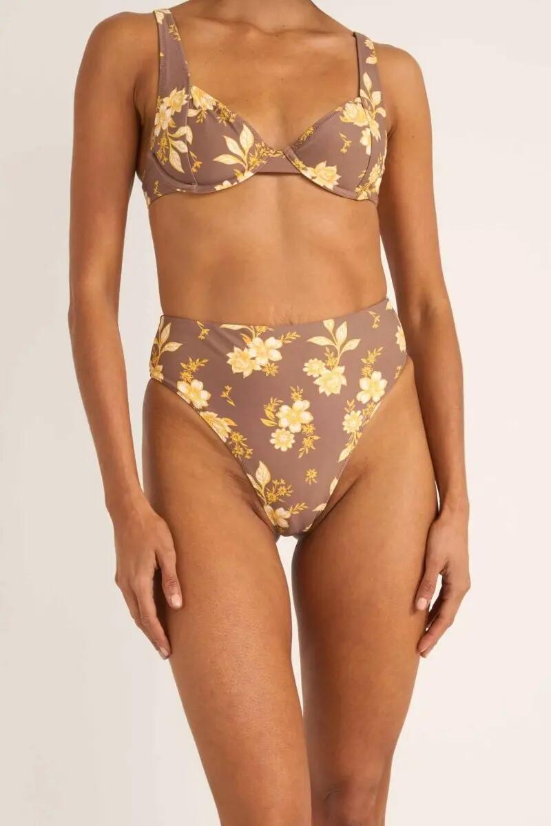 Anika Floral Hi Waist - Bas De Maillot  Femme 2/5