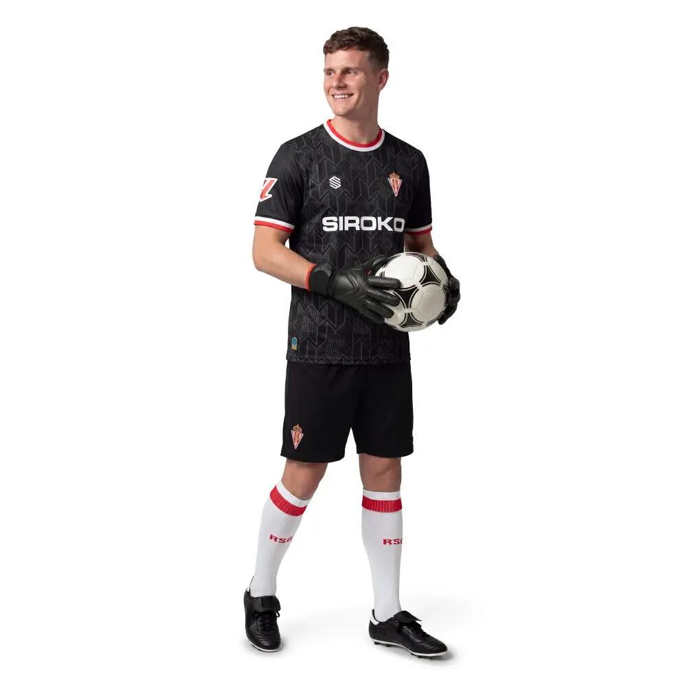 Pantalón corto equipación oficial del Real Sporting de Gijón Hombre RSG Home 3/6