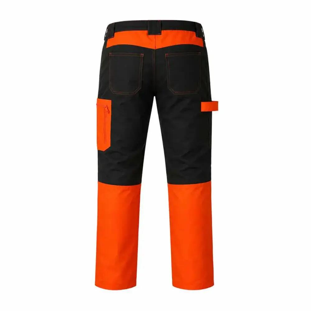 Pantalon traque enfant polyester coton orange kaki 6 à 16 ans 3/5