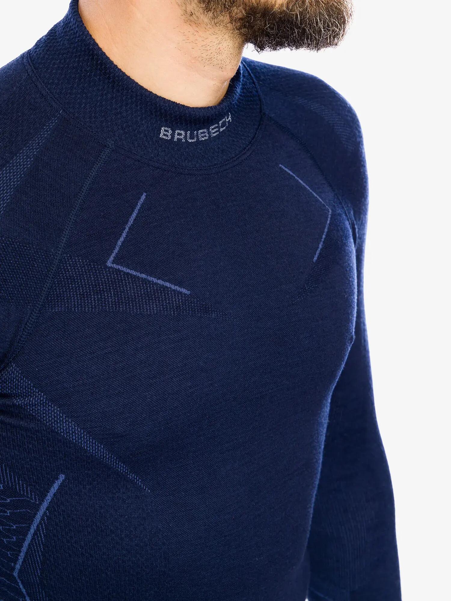 Bluza męska wełniana Brubeck EXTREME MERINO 7/7