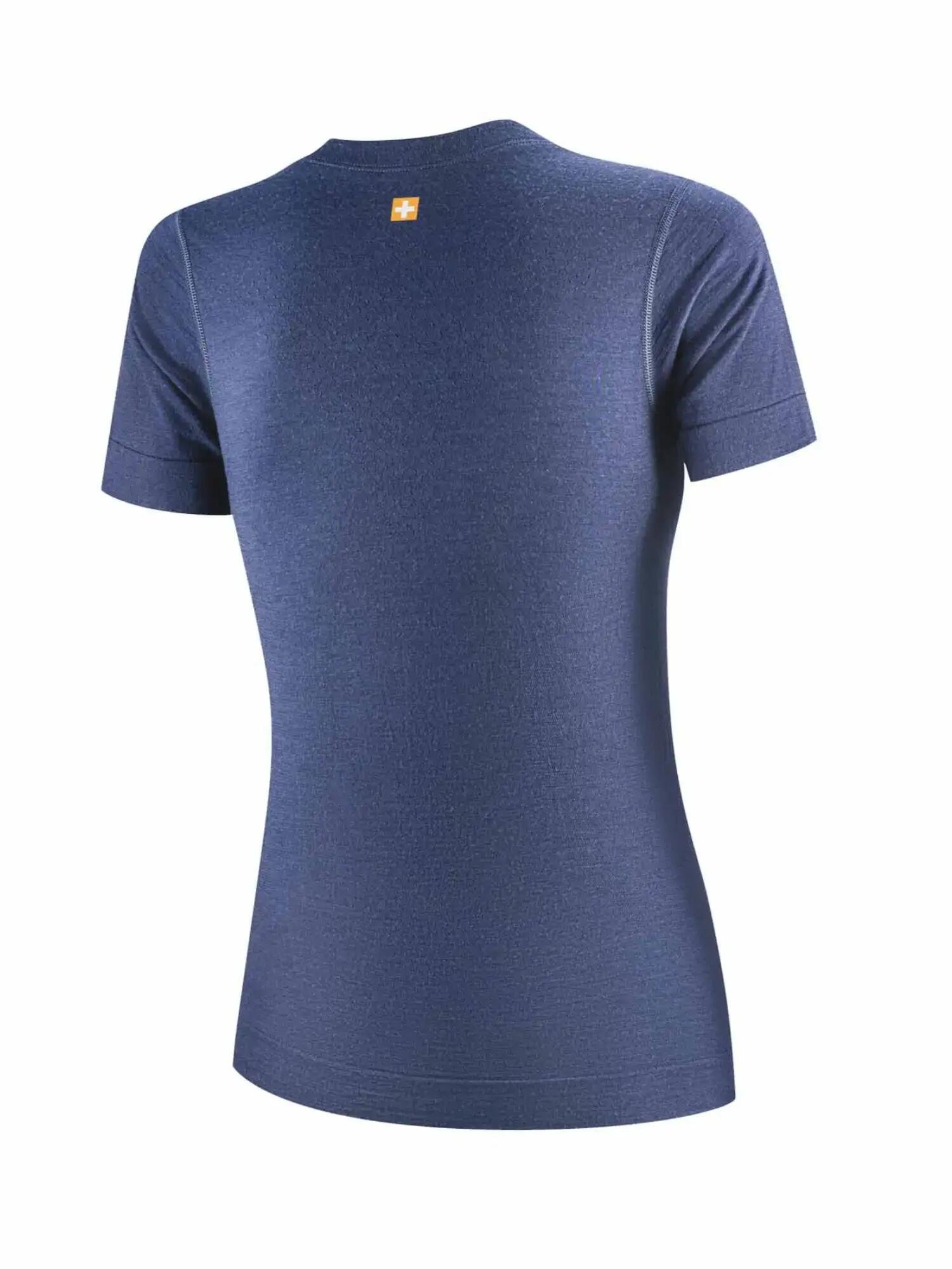Koszulka damska z krótkim rękawem wełniana Brubeck OUTDOOR WOOL PRO 3/3