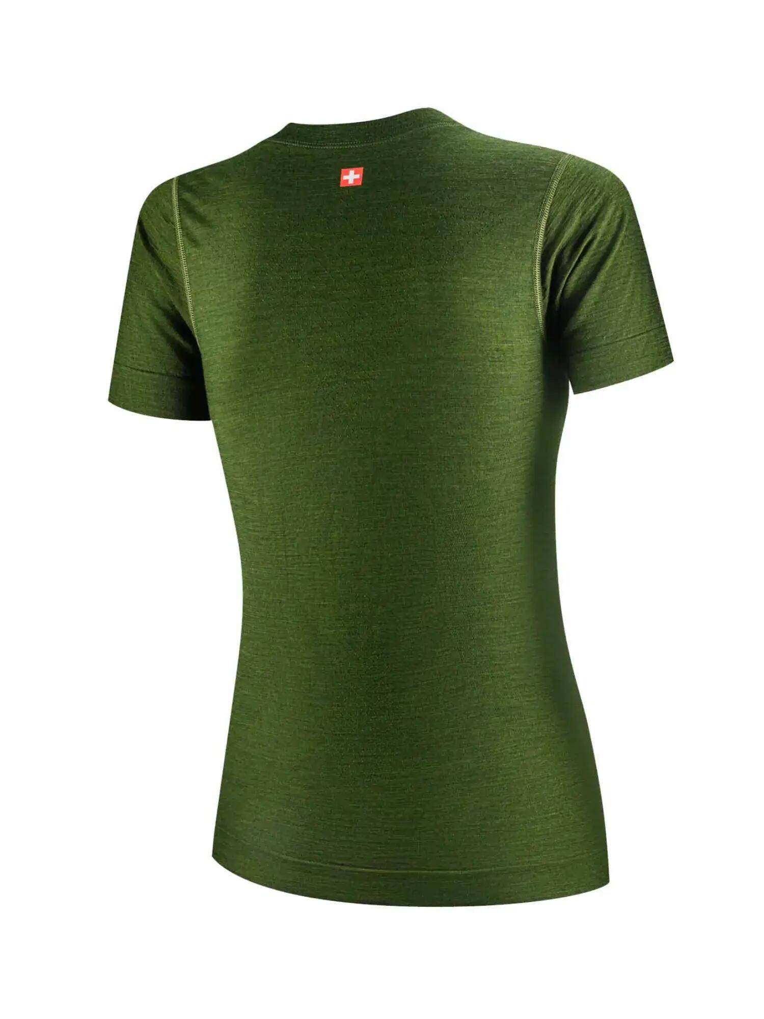 Koszulka damska z krótkim rękawem wełniana Brubeck OUTDOOR WOOL PRO 3/3