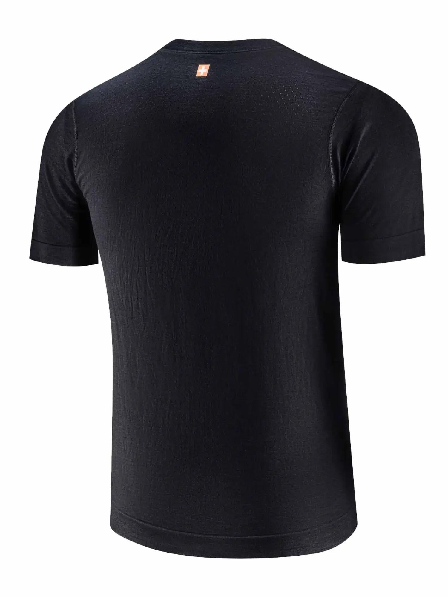 Koszulka męska z krótkim rękawem wełniana Brubeck OUTDOOR WOOL PRO 3/3