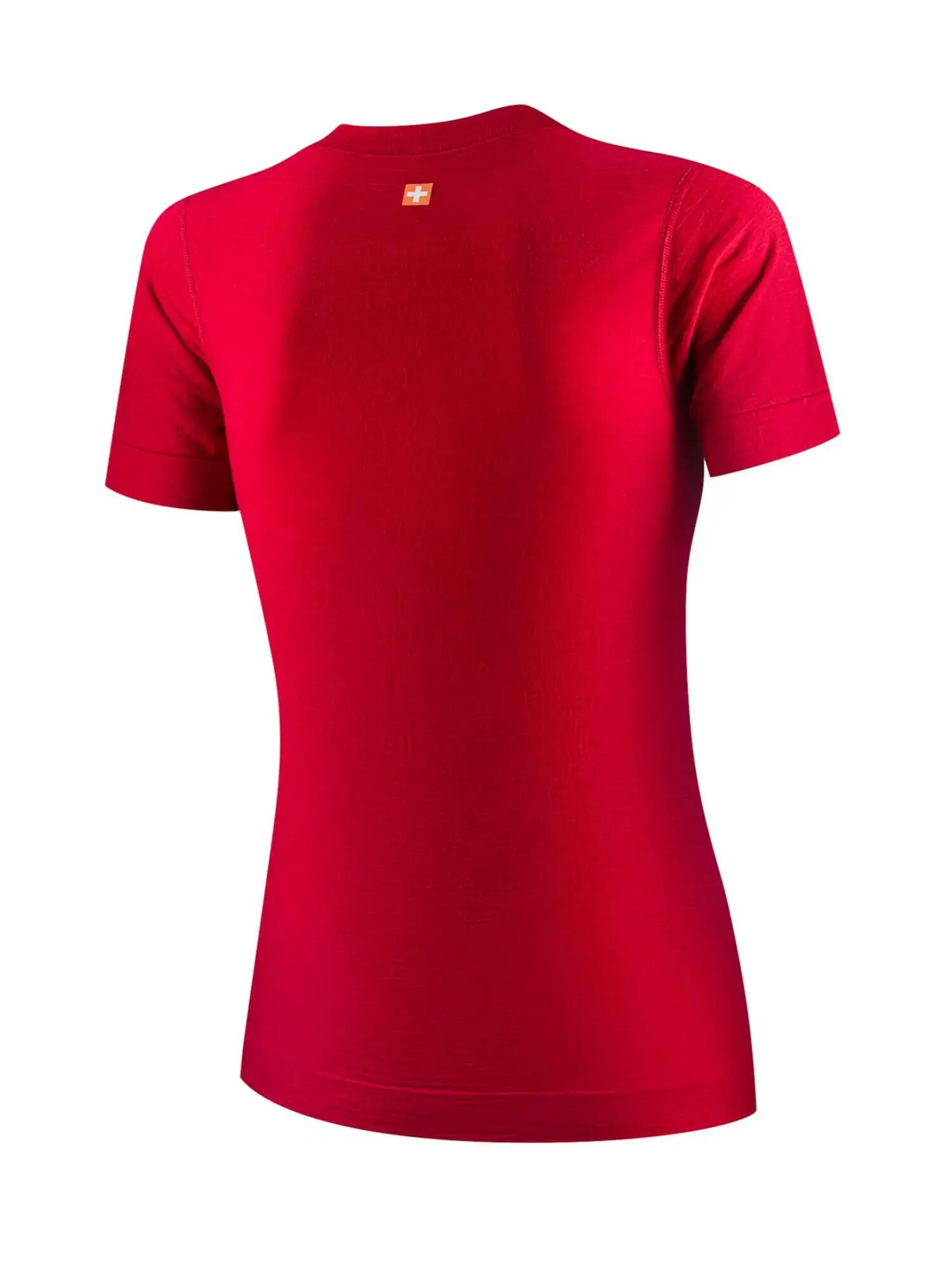 Koszulka damska z krótkim rękawem wełniana Brubeck OUTDOOR WOOL PRO 3/3