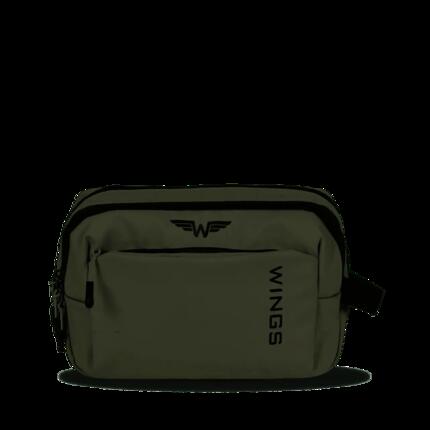 Trousse de toilette de voyage WINGS ROOK vert foncé