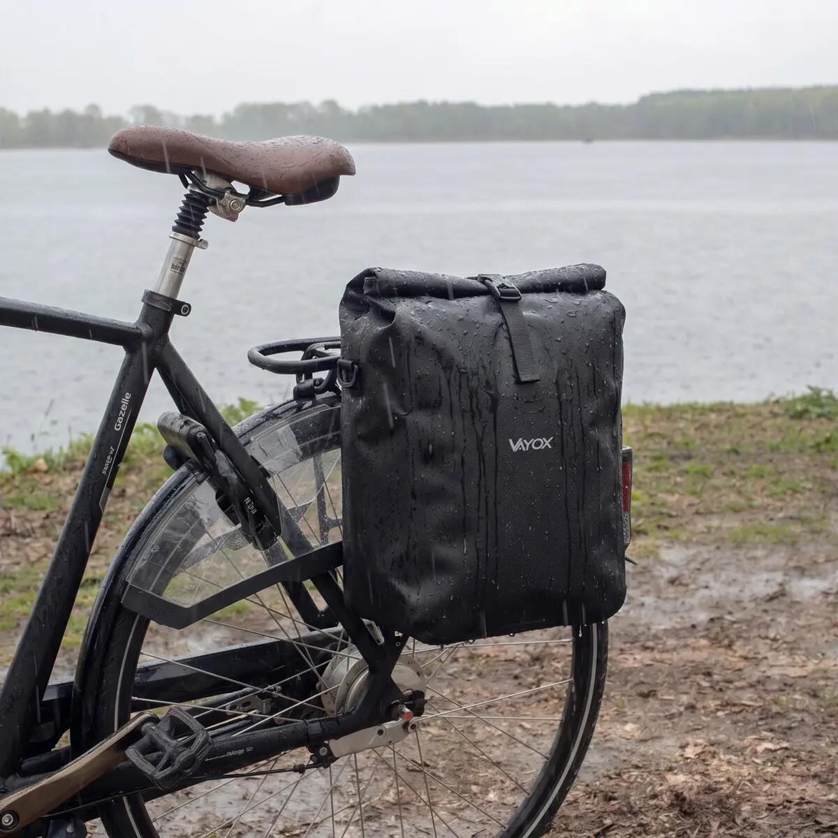 VAYOX VA0444 fietstas voor bagagedrager zijkant waterdicht 25L 11/16