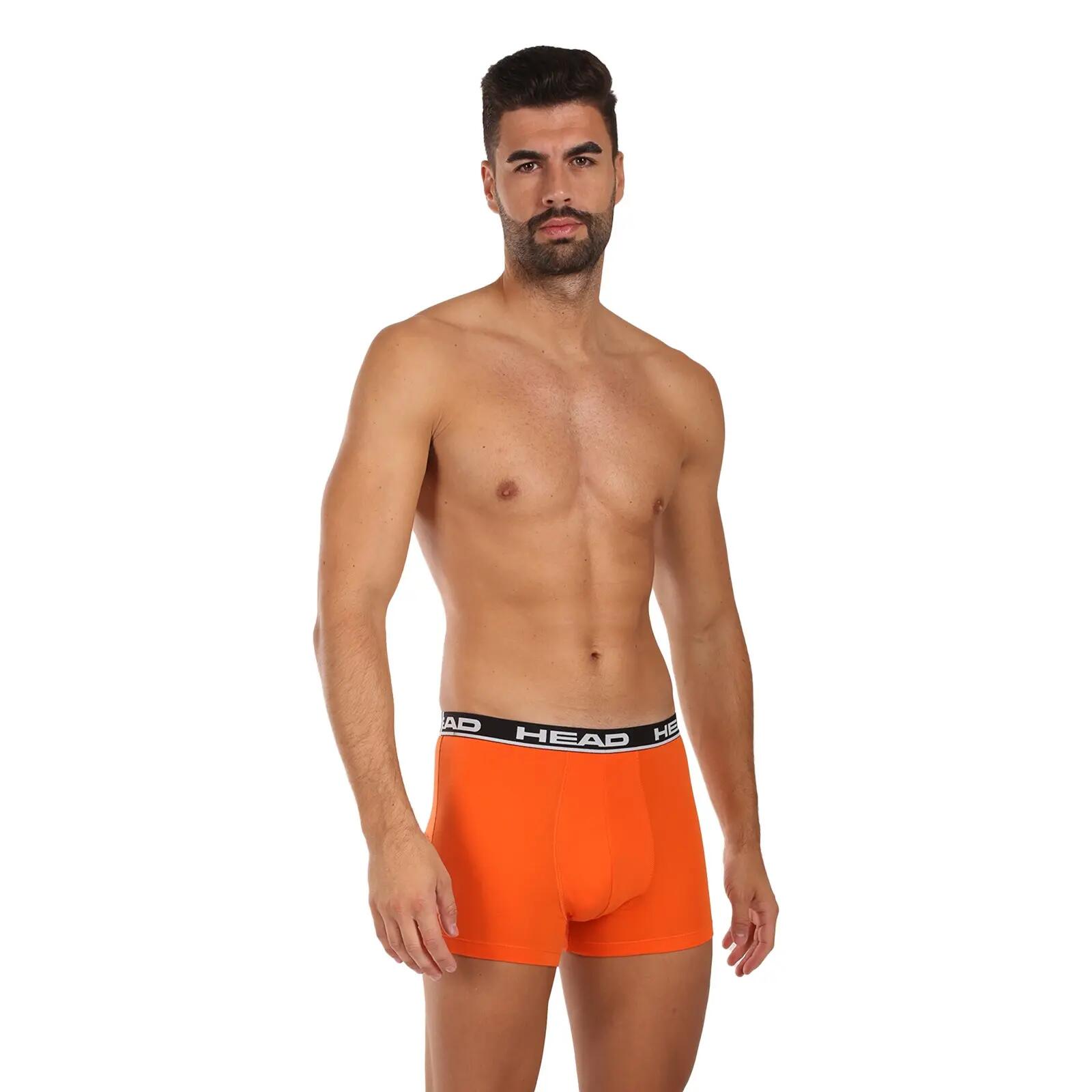 Head Calzoncillos Head Basic Hombre Vibrant Naranja/negro Pack 7/7