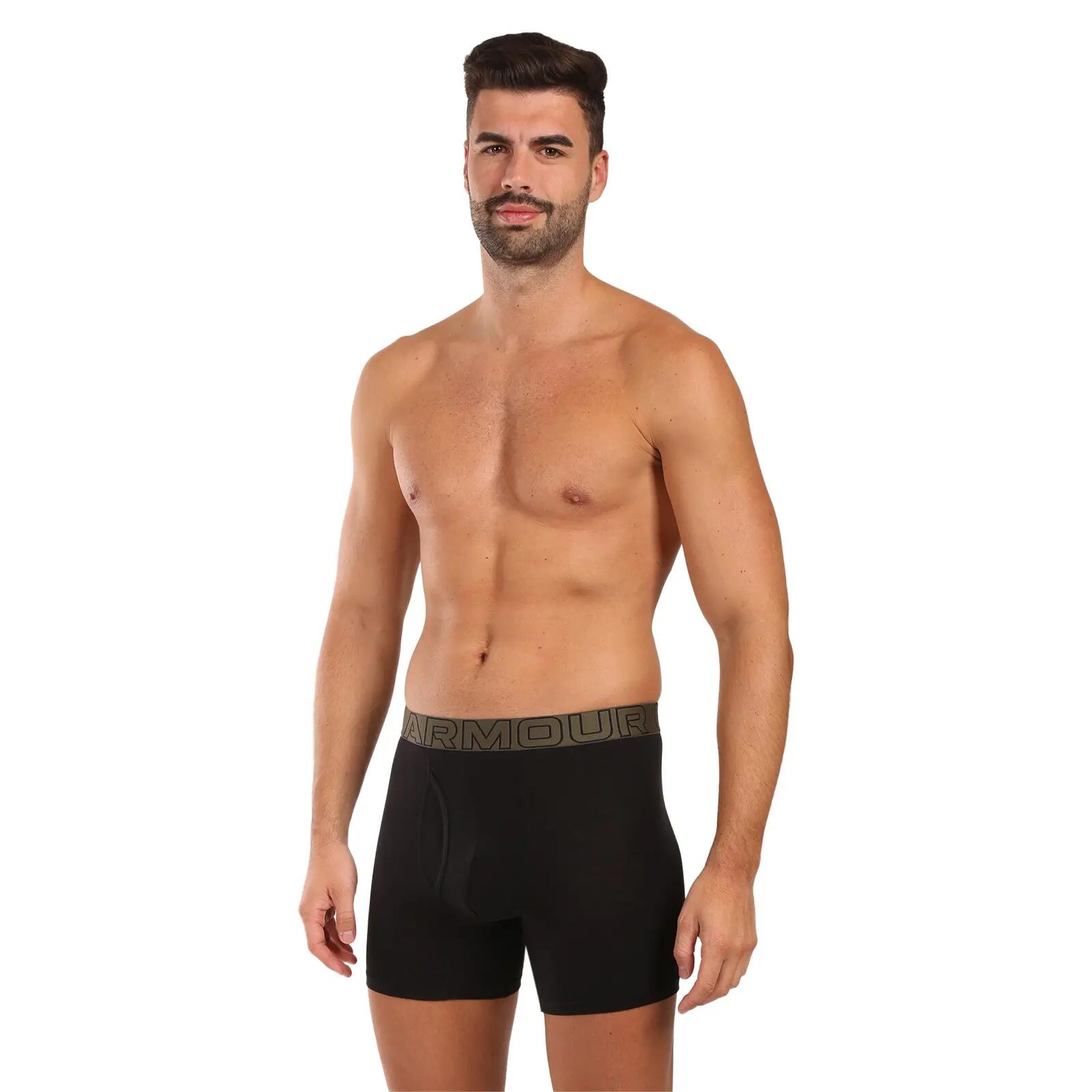 "Performance" Retropants für (3erPack) Herren Schwarz/Grün 7/11