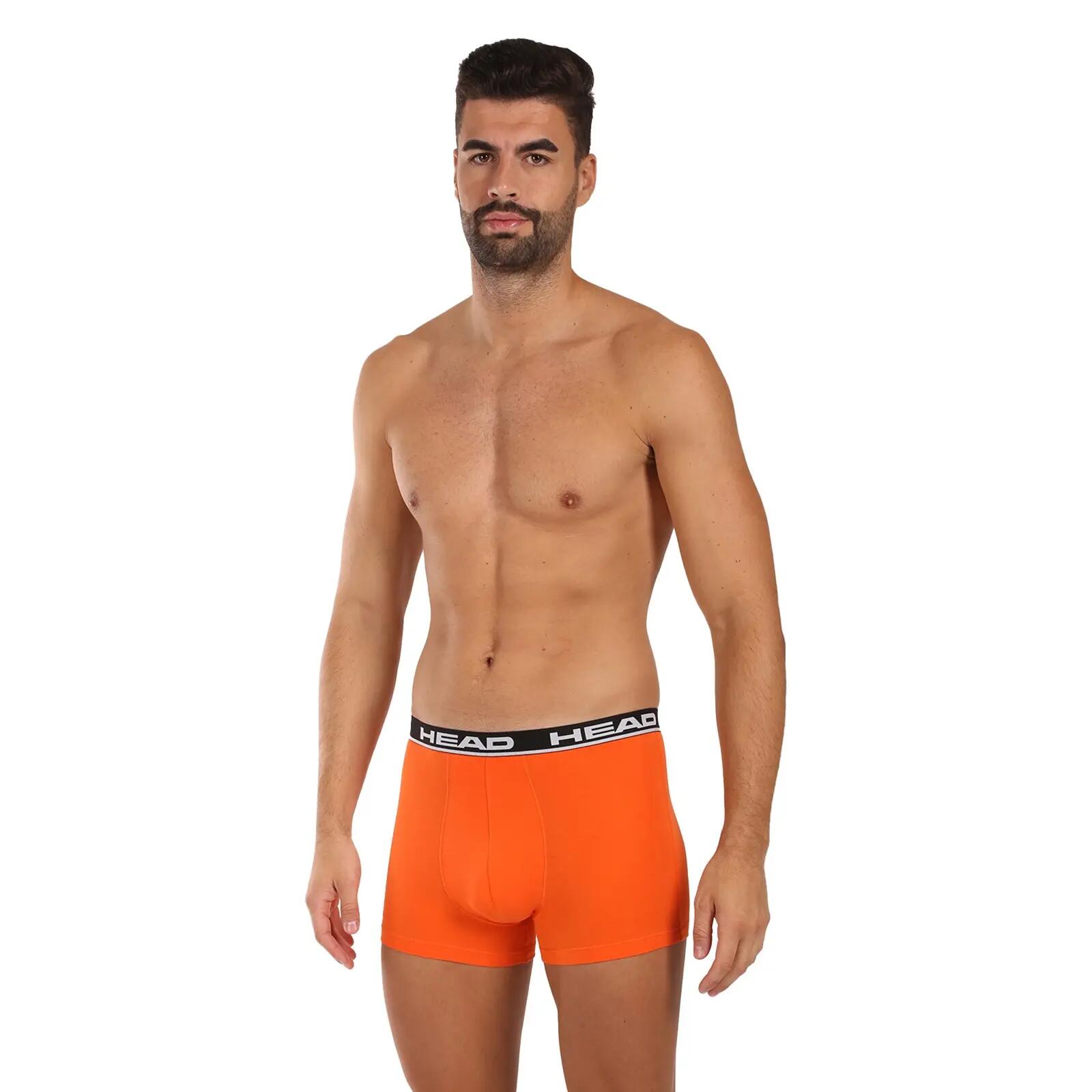 Head Calzoncillos Head Basic Hombre Vibrant Naranja/negro Pack 6/7
