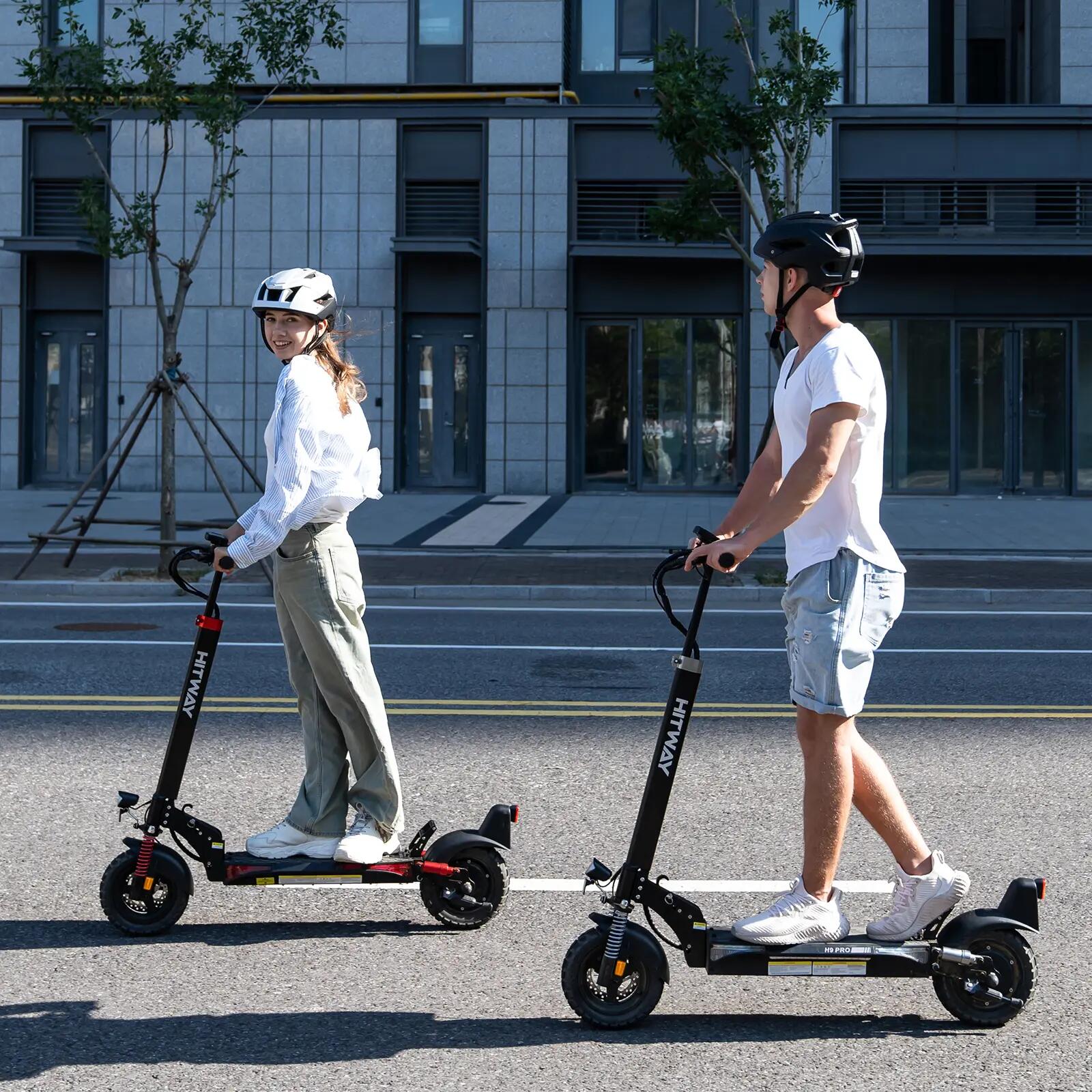 Patinete eléctrico plegable H9, autonomía 70 km, batería 748Wh 7/7