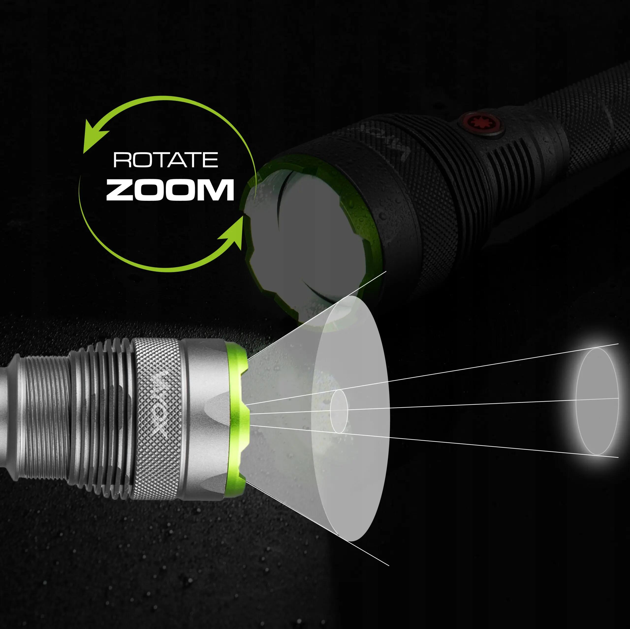 Handlampe Vayox USB-C ZOOM Powerbank 10000lm 4/16