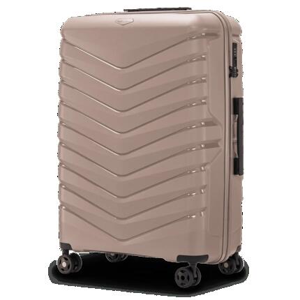 Ensemble de 3 valises Wings PHOENIX polypropylène NOIR