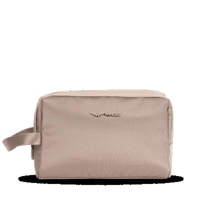 Wings kleine make-up tas met één vak skylark beige