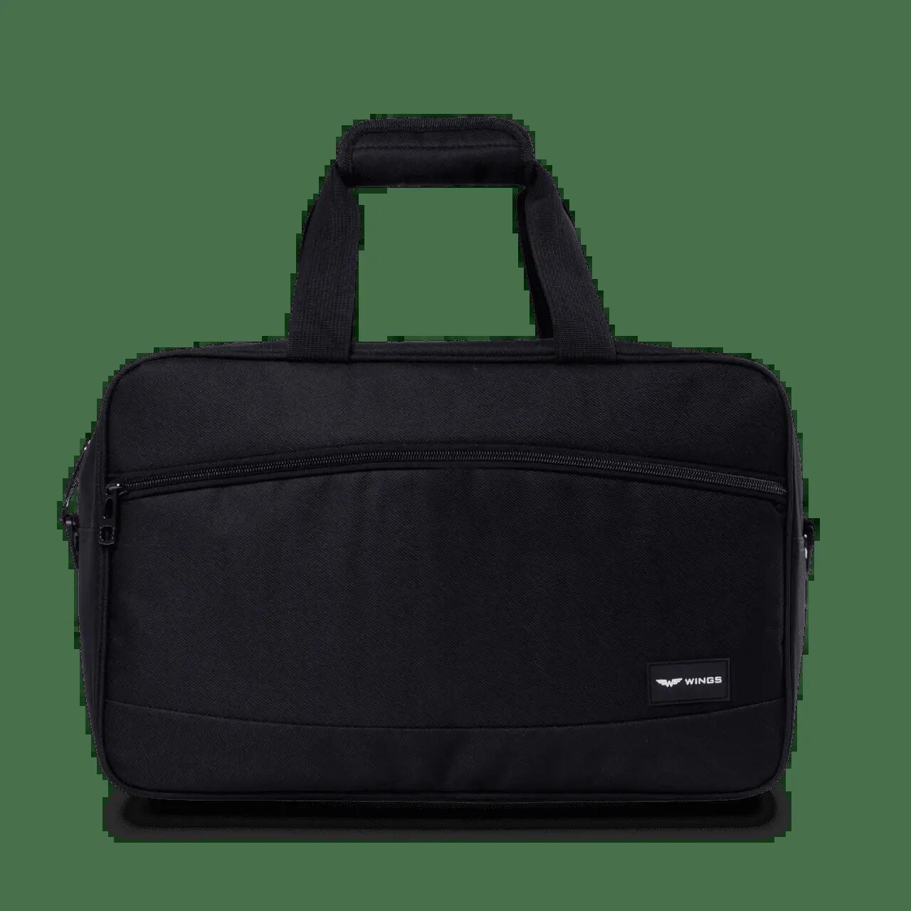 Sac de voyage cabine WINGS noir 1/7