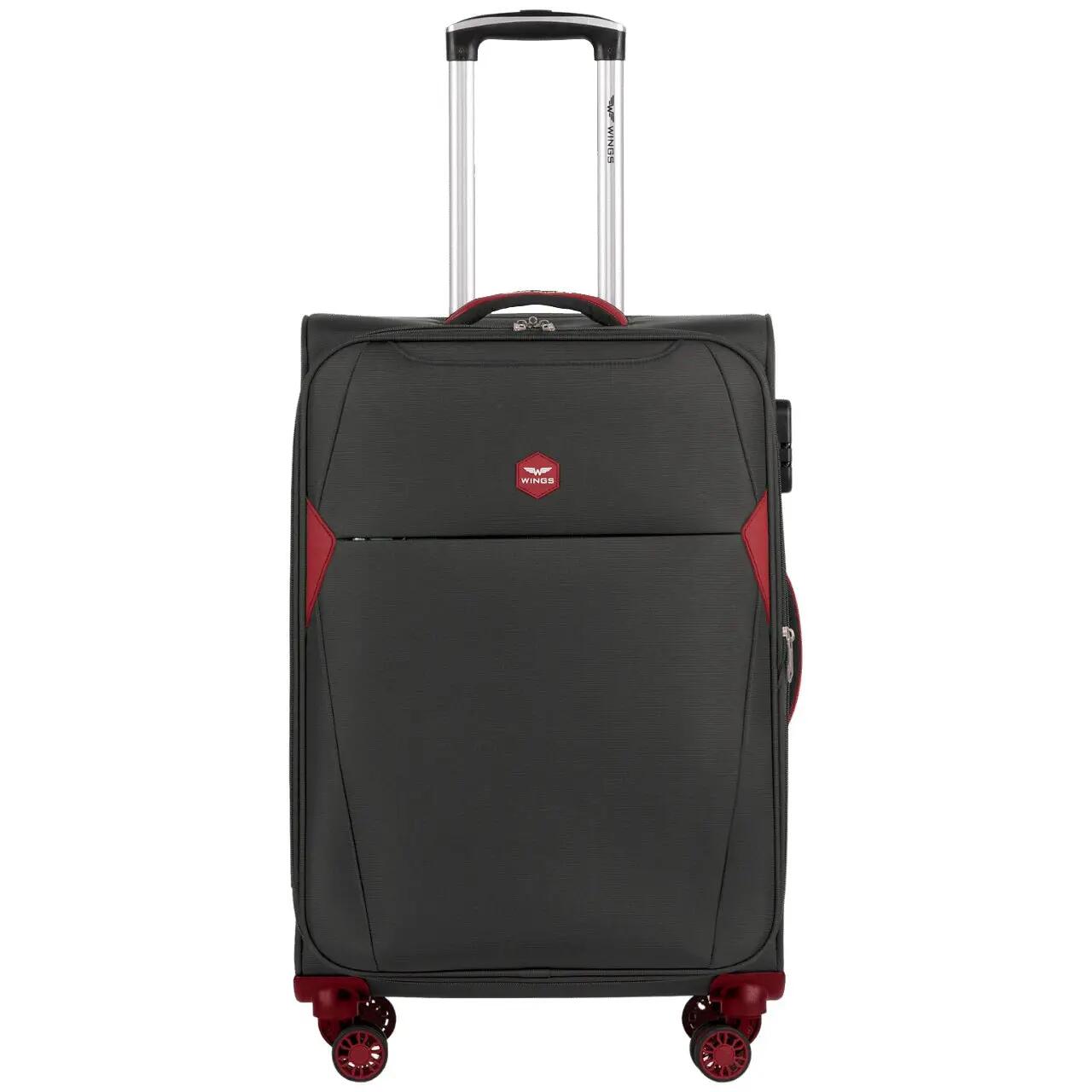 DIPPER Wings 24" GREY middelgrote zachte koffer 4/10
