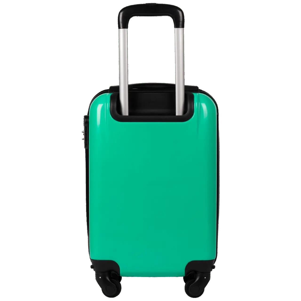 VALISE ENFANT CABINE RIGIDE WINGS VERT ROBOT XS 18" 3/10