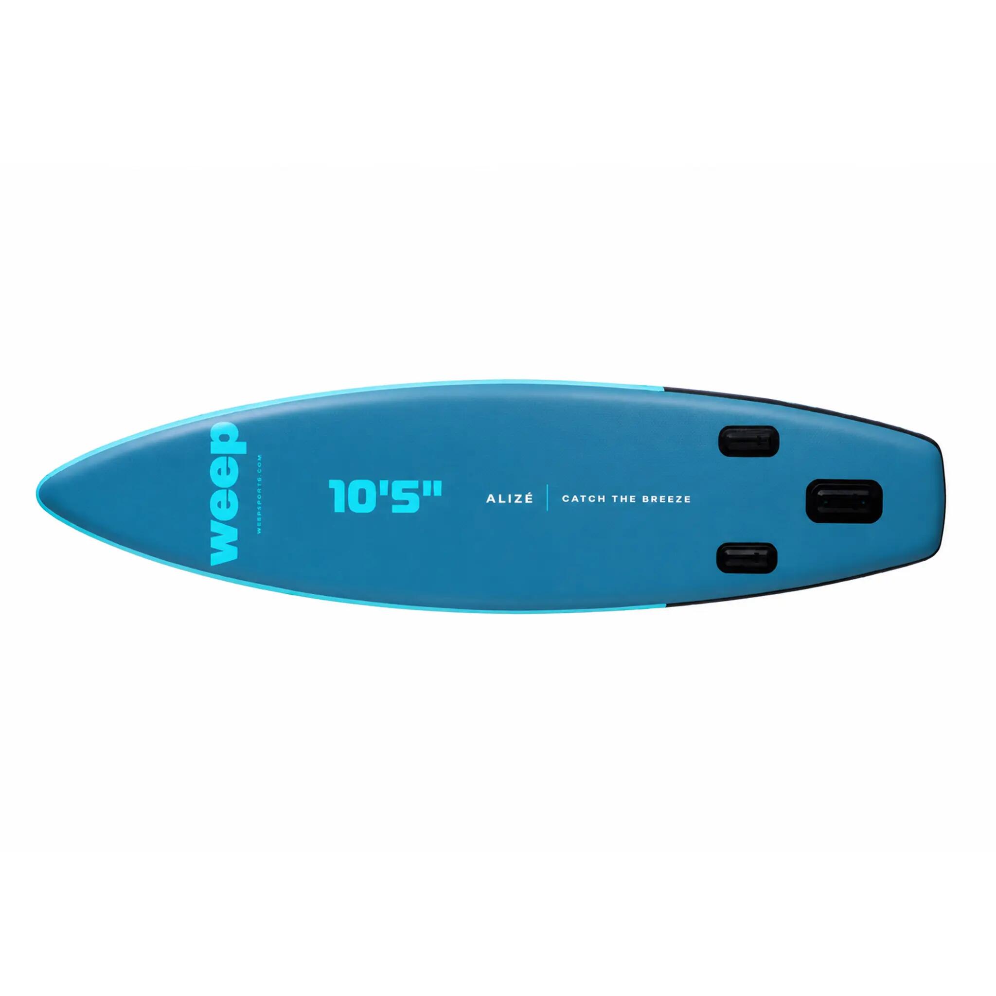 Deska Sup Do Pływania Weep Alize  Dmuchana Pompowana Plecak Akcesoria 320cm 10Ft 8/15