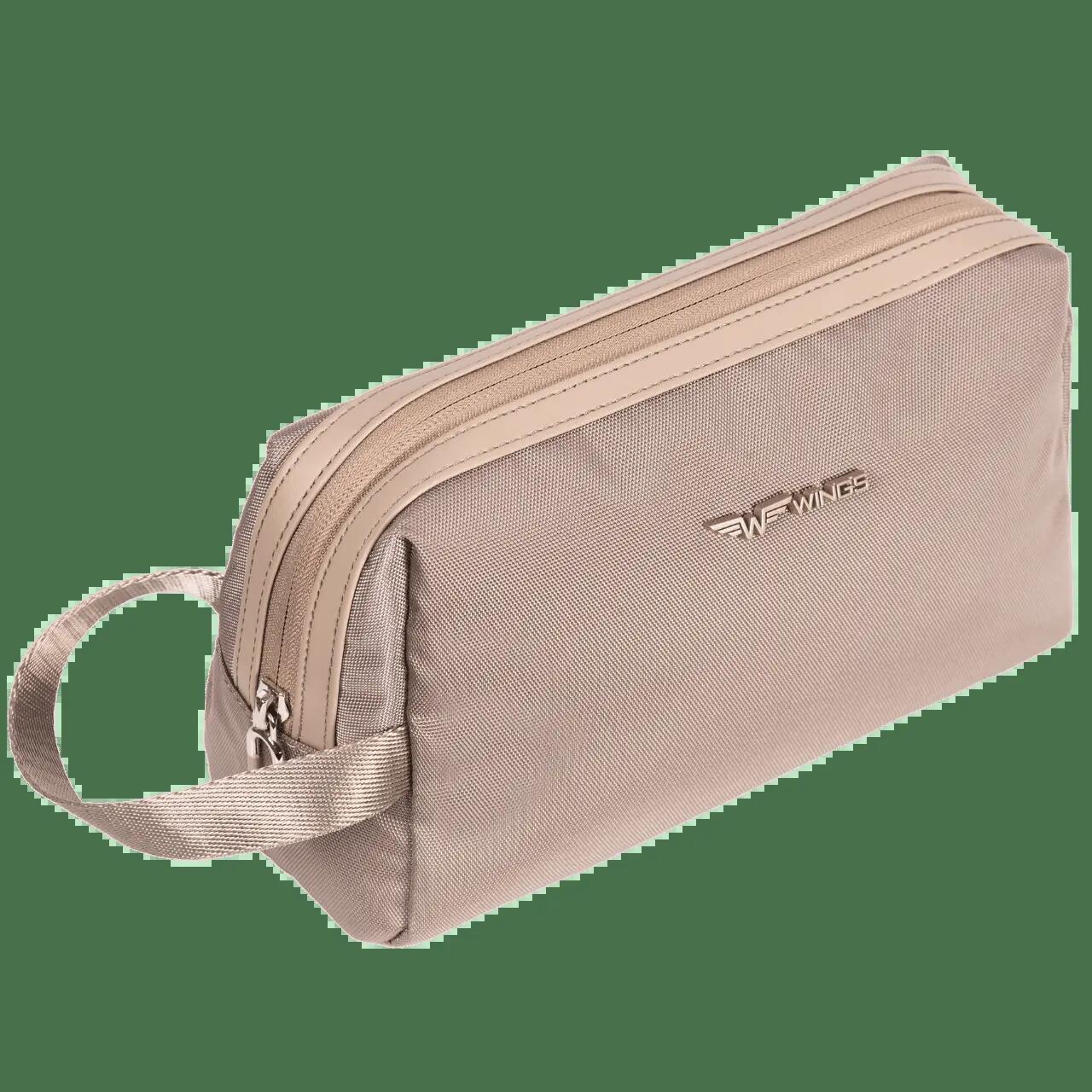 WINGS Petite trousse de toilette à compartiment unique SKYLARK beige 3/7