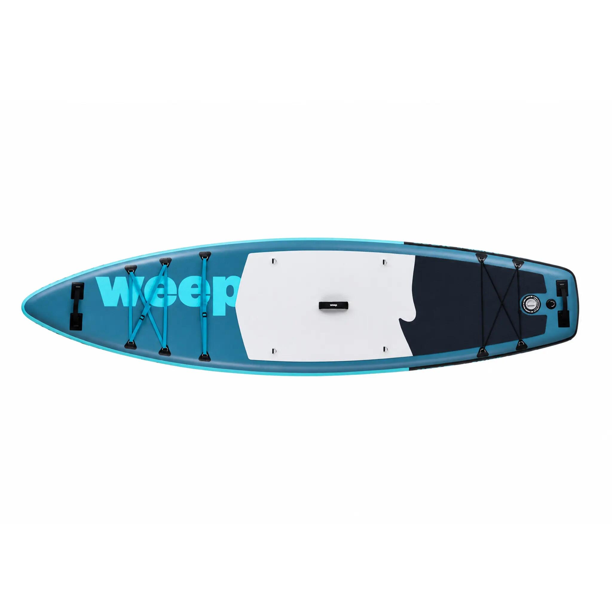 Deska Sup Do Pływania Weep Alize  Dmuchana Pompowana Plecak Akcesoria 320cm 10Ft 7/15