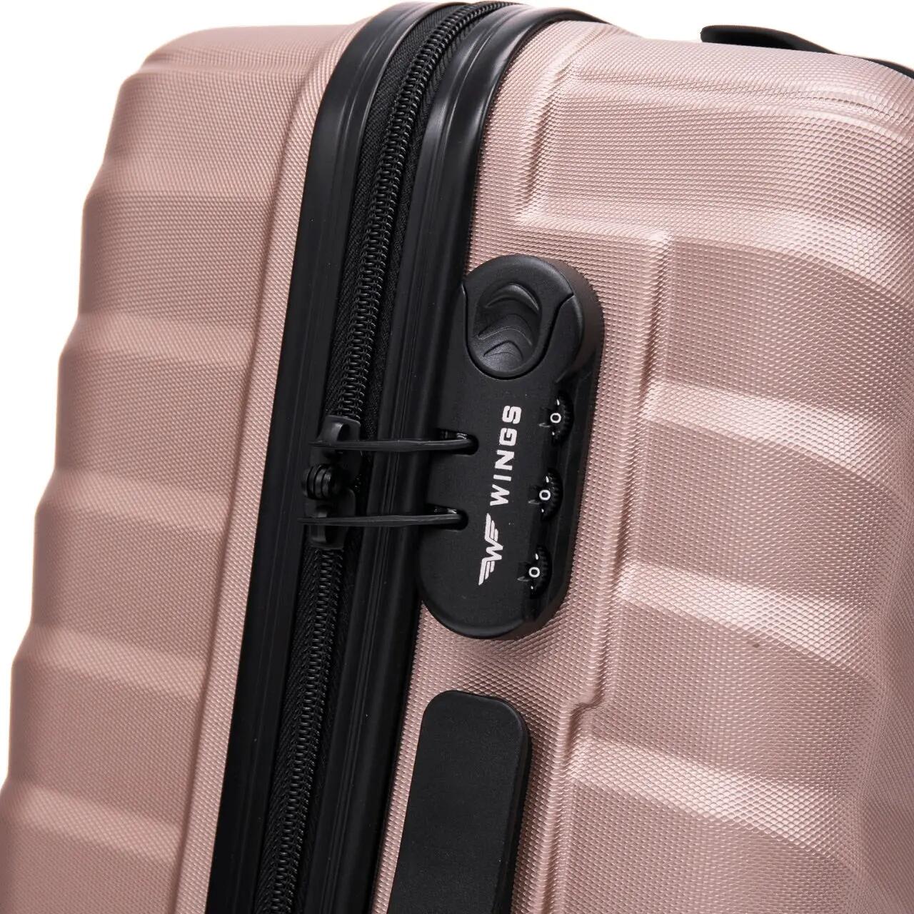 Middelgrote koffer Wings PEAFOWL 2.0 24" ROSE GOLD 4/10