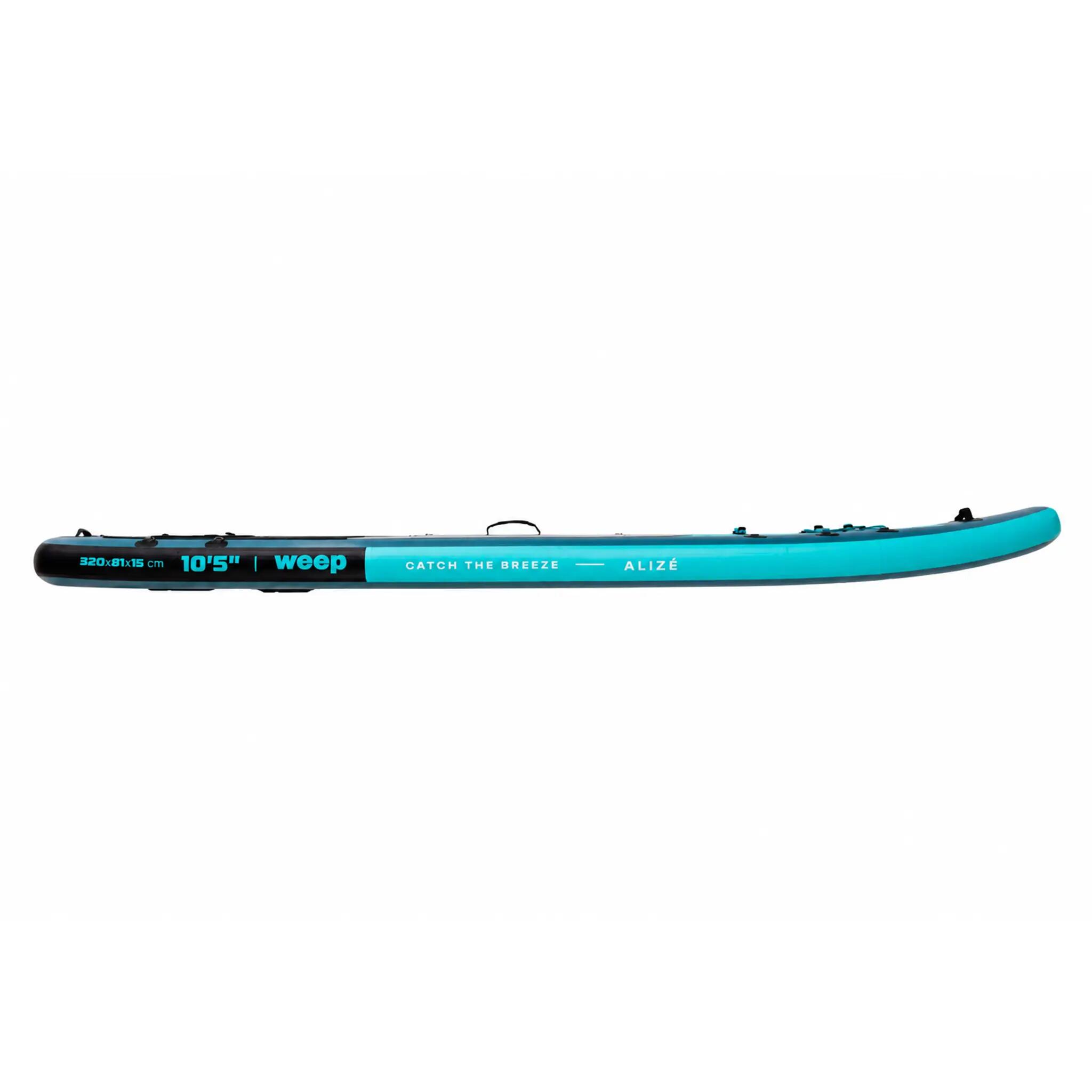 Deska Sup Do Pływania Weep Alize  Dmuchana Pompowana Plecak Akcesoria 320cm 10Ft 12/15