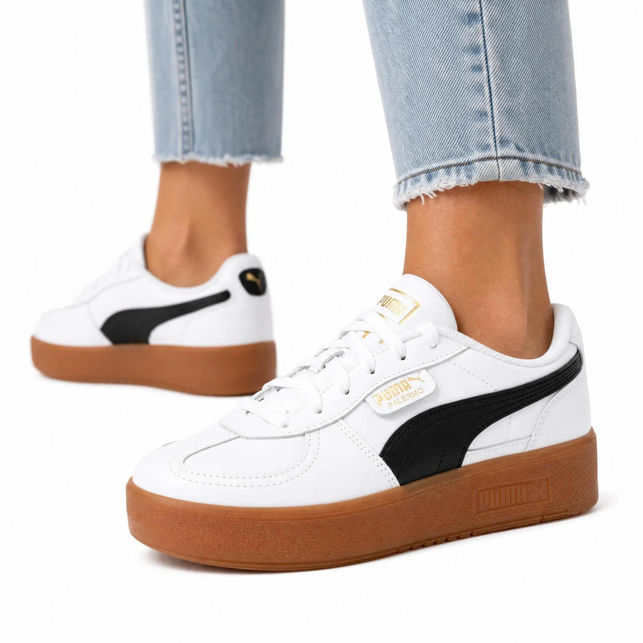 Buty damskie sportowe platformy skóra Puma PALERMO ELEVATA 5/5