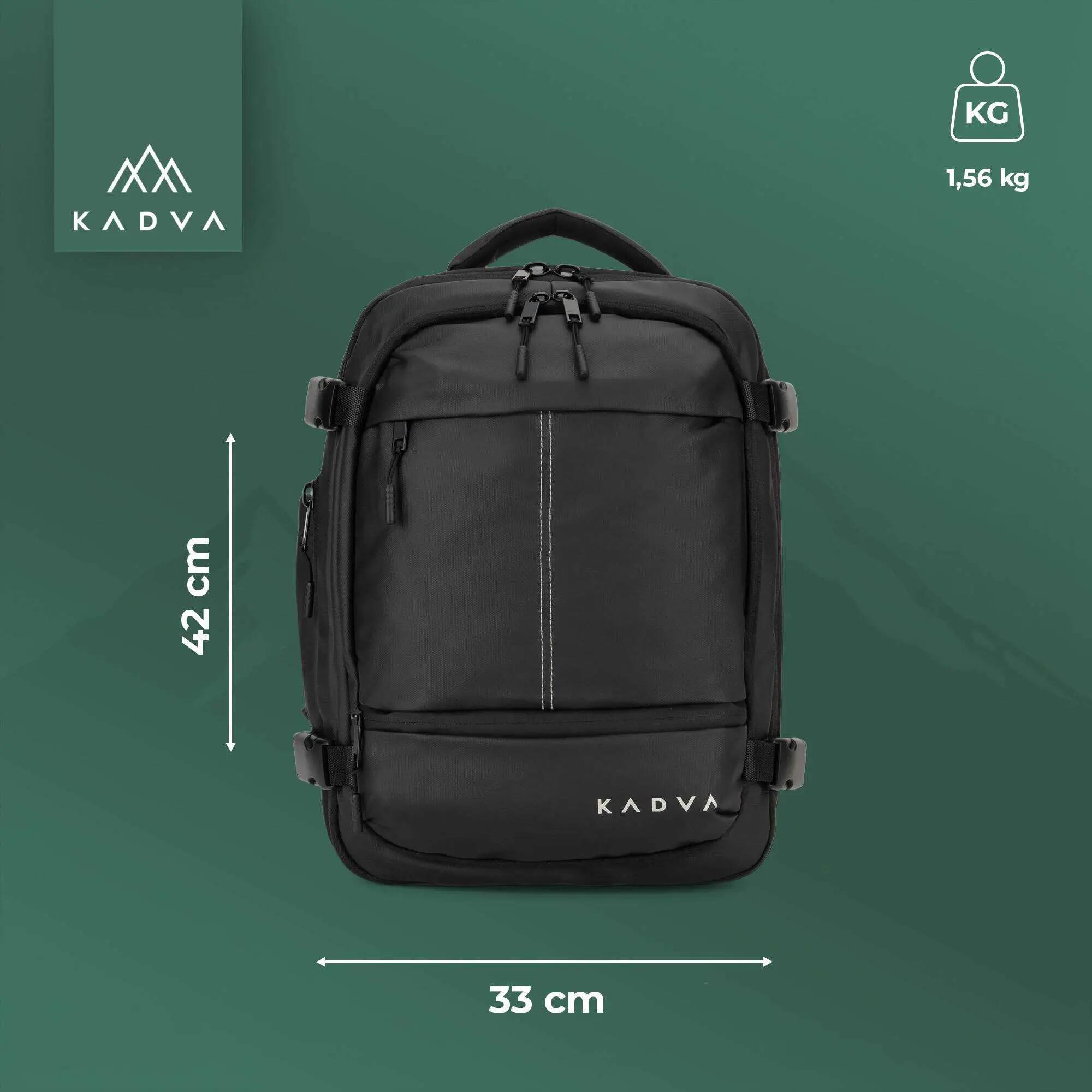Sac à dos cabine sous vide KADVA ARTravel 22 2/7