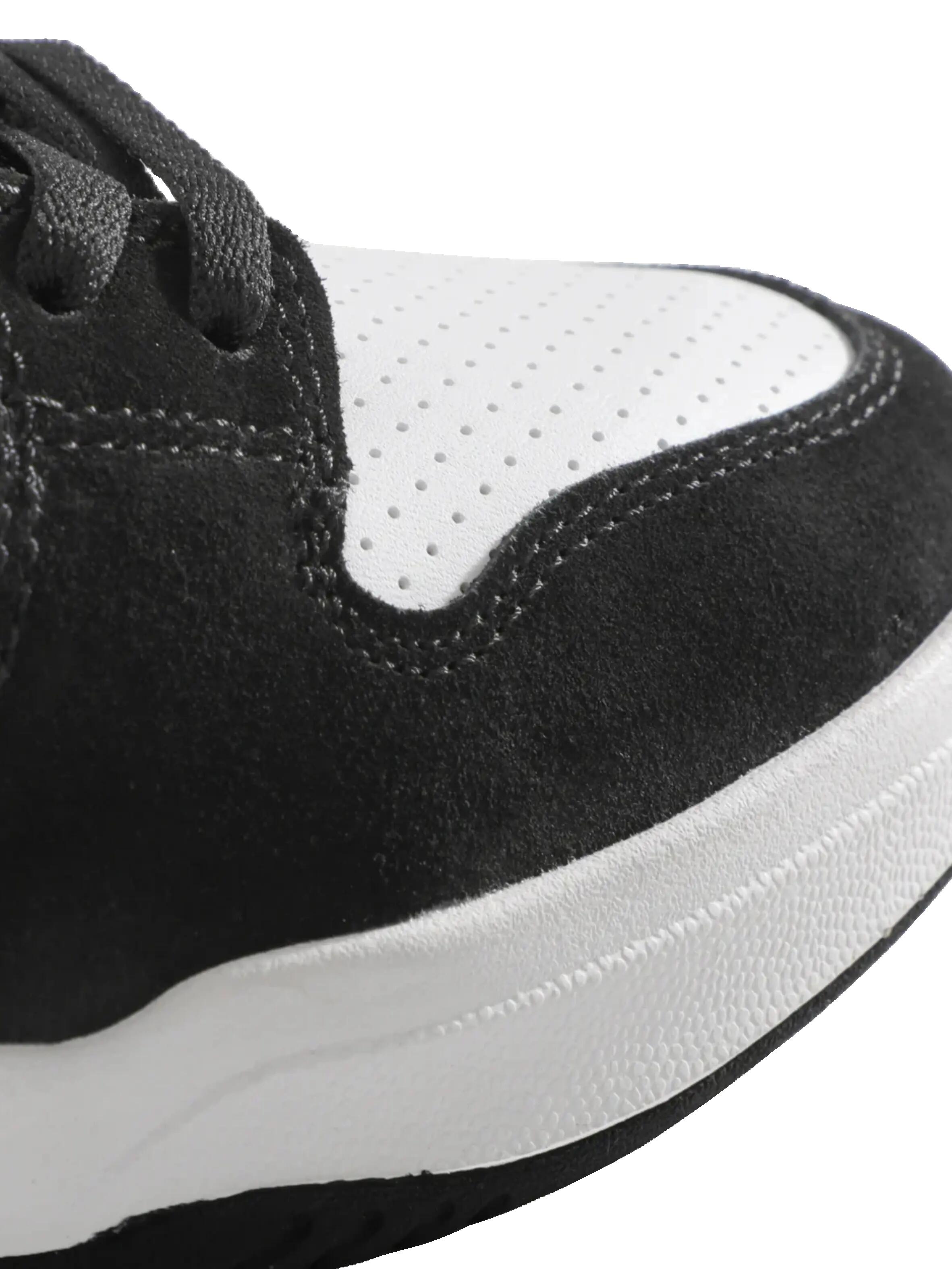 Calzado - Monopatín - Hombre - Skate bajo, piel - Telford Low - Negro/Blanco 4/6