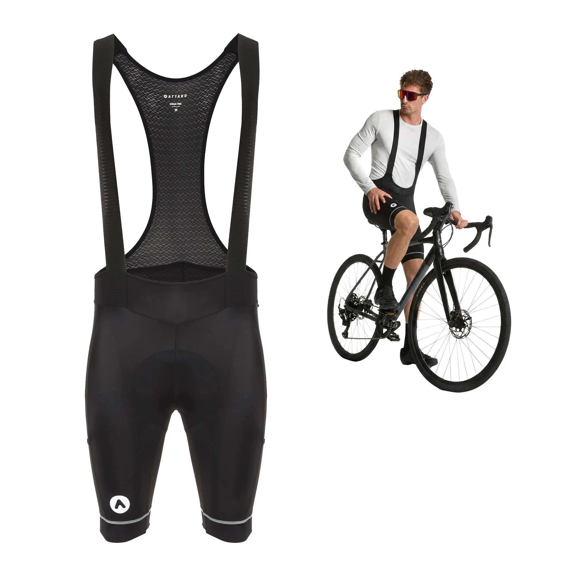 ATTABO Kirun Pro Bib Shorts Pantaloni scurti pentru ciclism pentru barbati