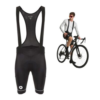 Attabo heren fietsbroek kirun pro bib shorts cargo