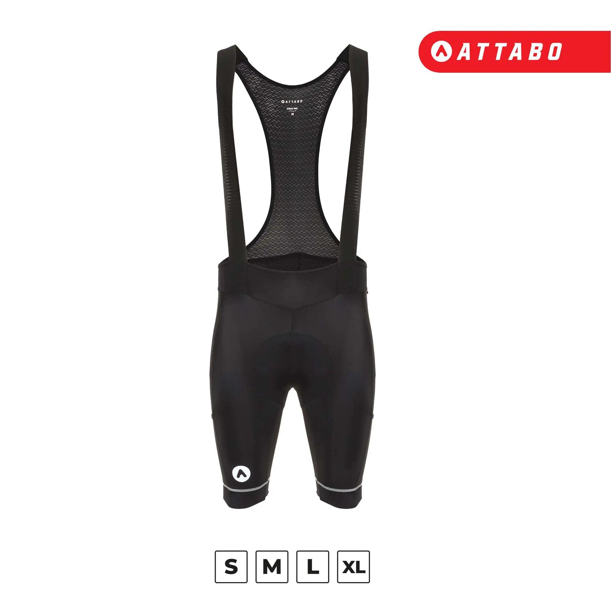 Spodenki rowerowe męskie ATTABO Kirun Pro Bib Shorts Cargo 2/7
