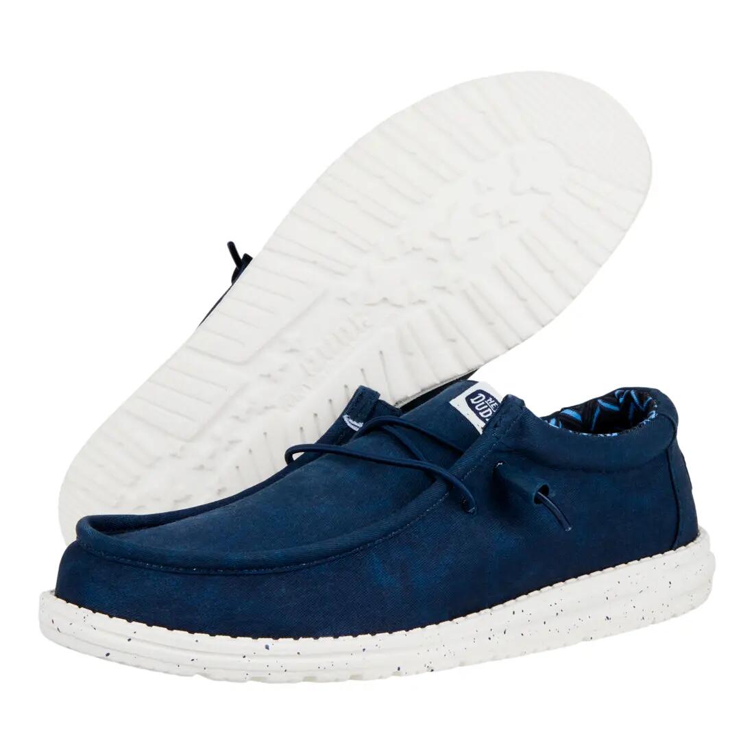 HeyDude Męskie Mokasyny Wally Stretch Canvas 5/6