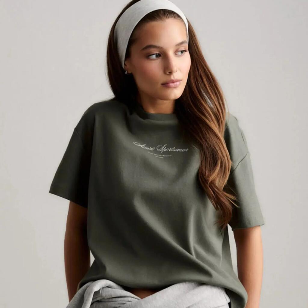 Women's T-shirt Boxy Script Ivy