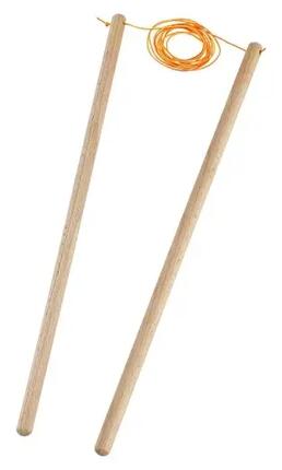 Bâtons de diabolo en bois