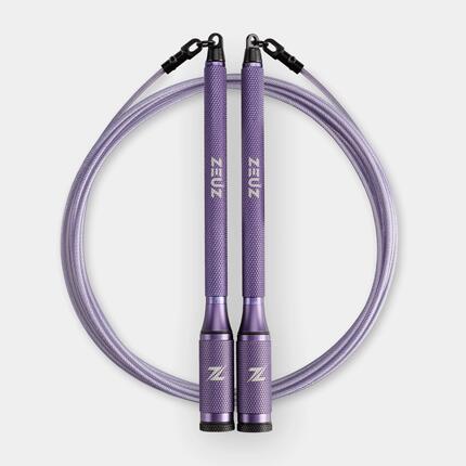 Corde à sauter ZEUZ Tornado Pro – Speed rope fitness – Noir