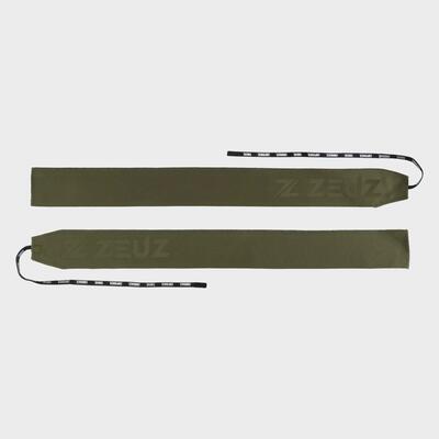 Zeuz 2 stuks lichtgewicht polsband voor fitness & crossfit – polsbanden – rood