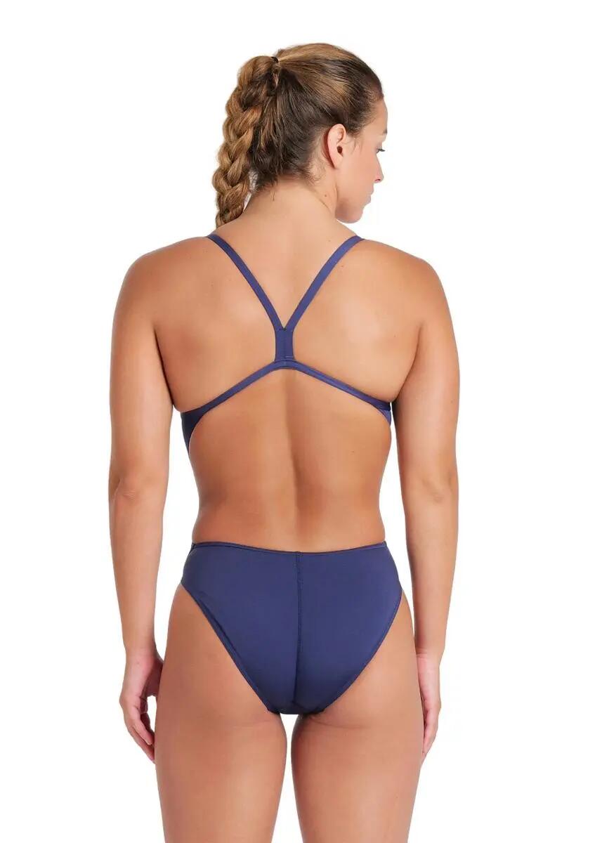Maillot de bain une-pièce Arena Team Challenge Back Bleu marine/Blanc Taille 26 3/9