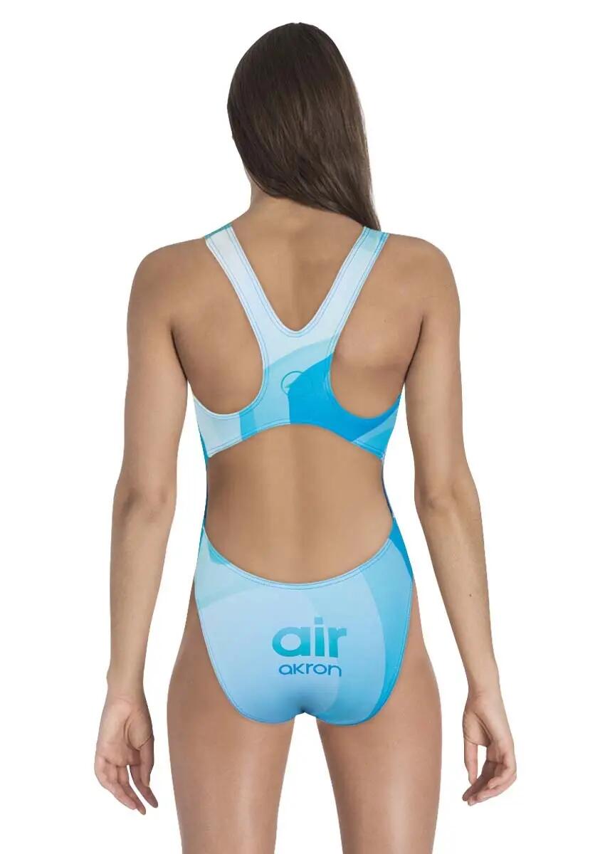 Fato de banho Akron Element Air menina - Verde - Tamanho UK 30/EU 40 2/6