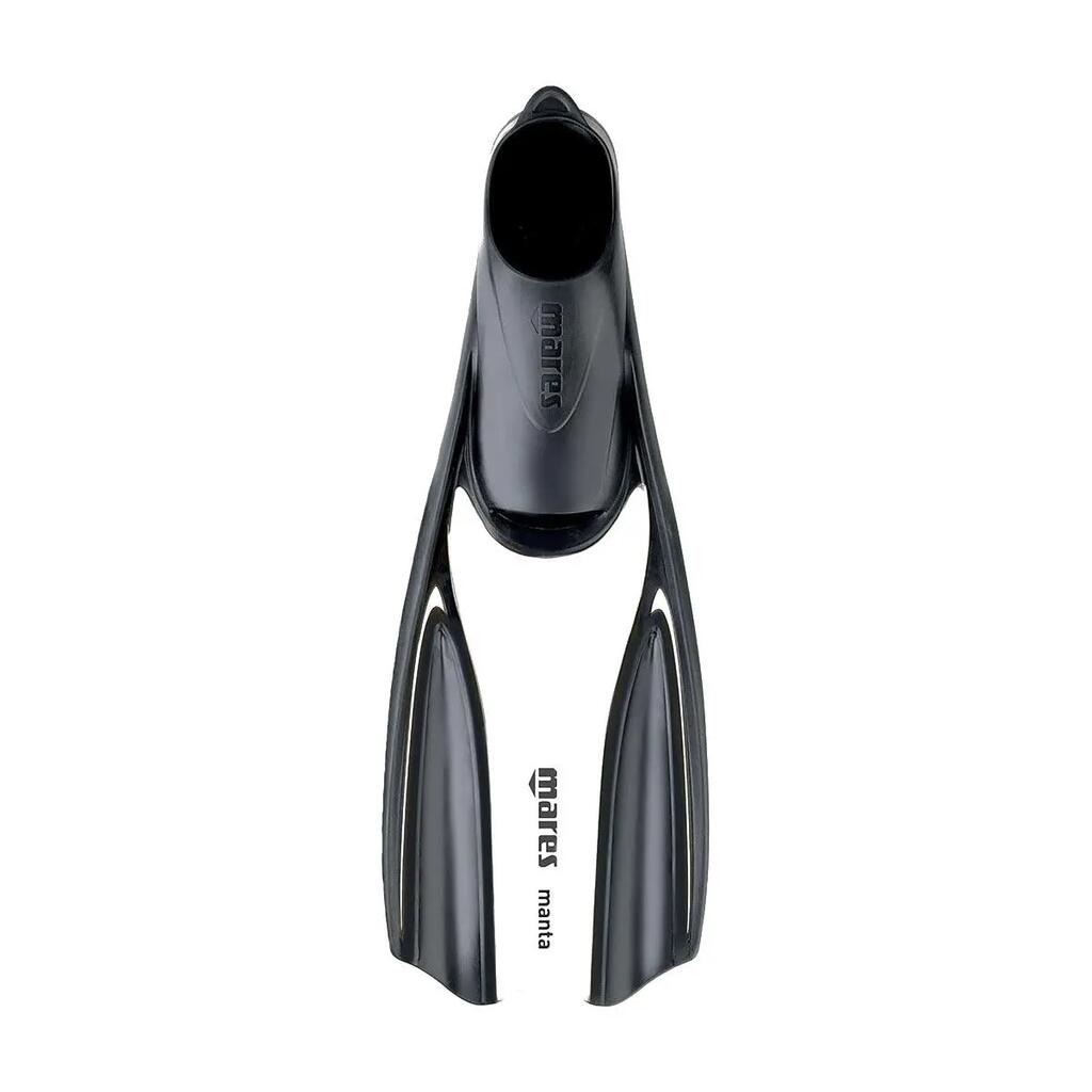 MARES Manta Closed-Heel Snorkelling Fins White