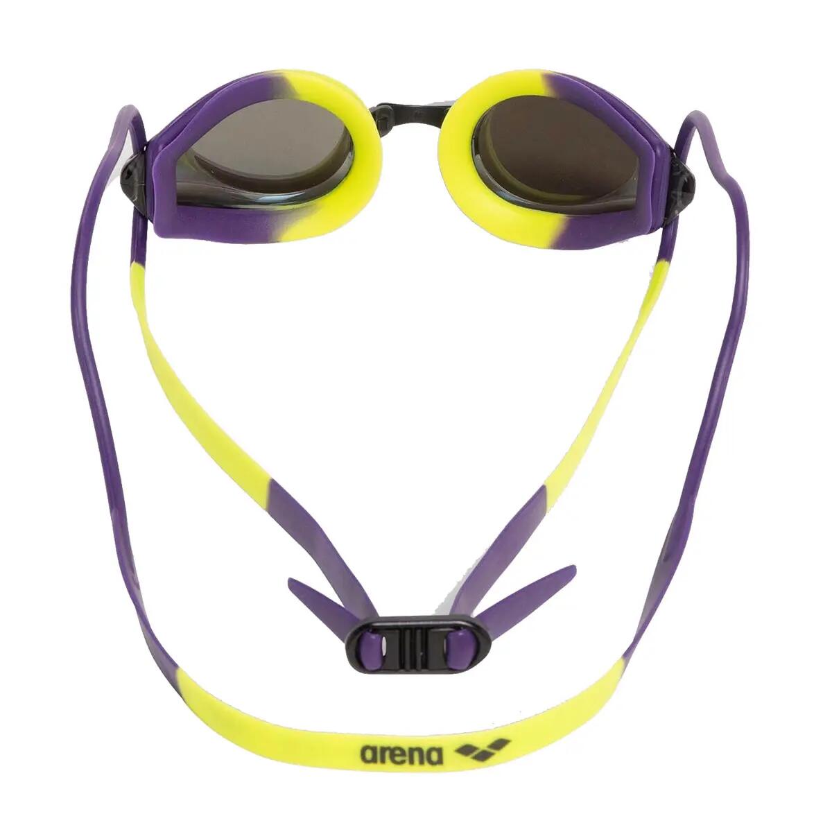 Lunettes de course Arena Tracks à verres miroirs - Violet / Prune / Citron vert 5/7