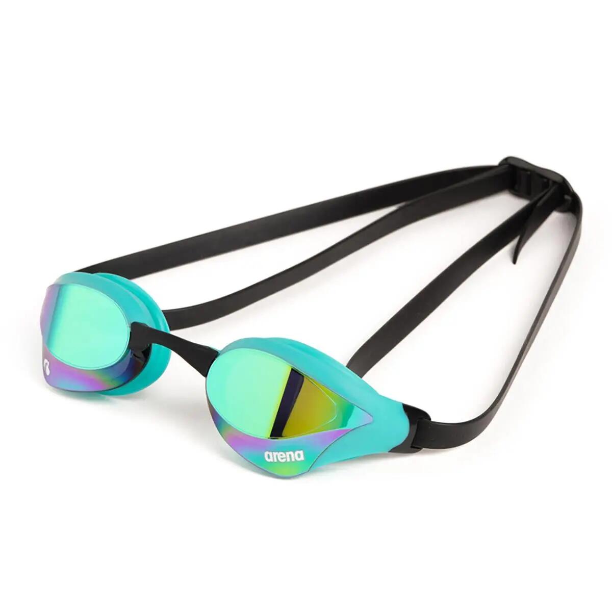 Arena Lunettes de natation Cobra Core Swipe Mirror - Émeraude/Paon 5/10