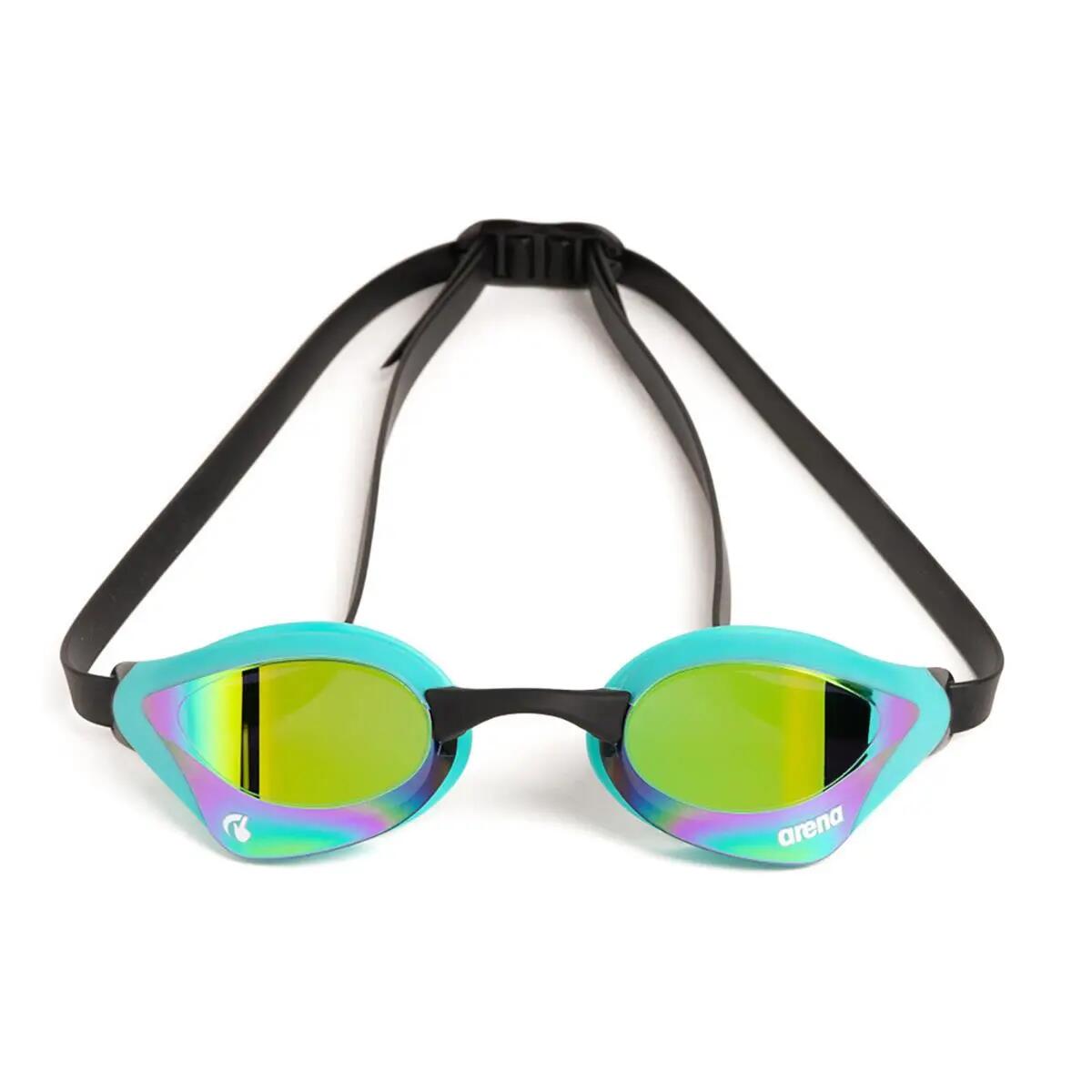 Arena Lunettes de natation Cobra Core Swipe Mirror - Émeraude/Paon 3/10
