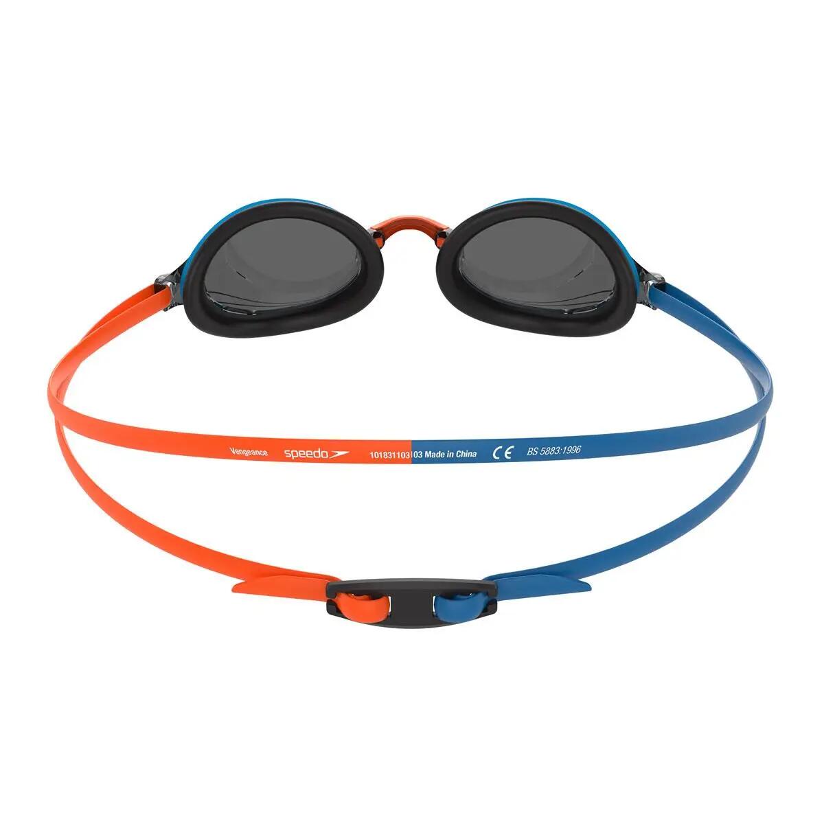 Lunettes de protection Speedo Vengeance - Salso/ Bleu piscine/ Fumée 3/5