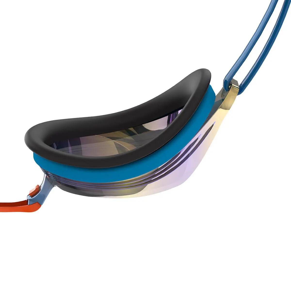 Speedo Vengeance Mirrored Goggles - Poolblauw/Zwart/Saffierblauw 3/5