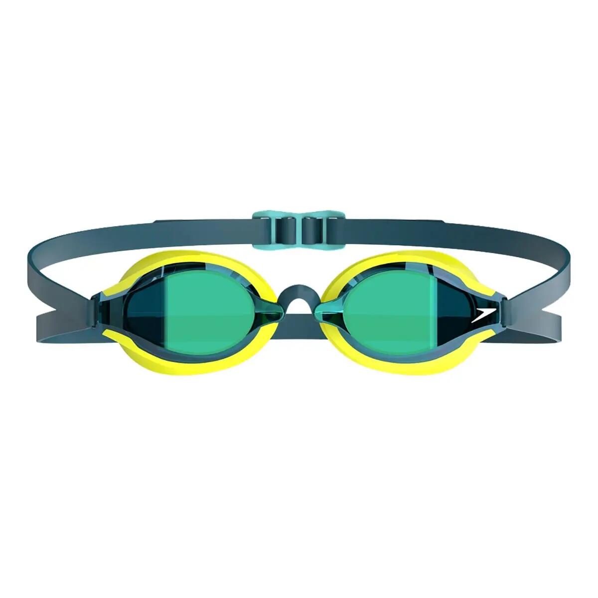 Lunettes de natation Speedo Fastskin Speedsocket 2 à verres miroirs - Jaune 3/7