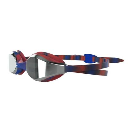 Speedo Kinder Schwimmbrille Hyper Flyer Mirror Navy/Rot