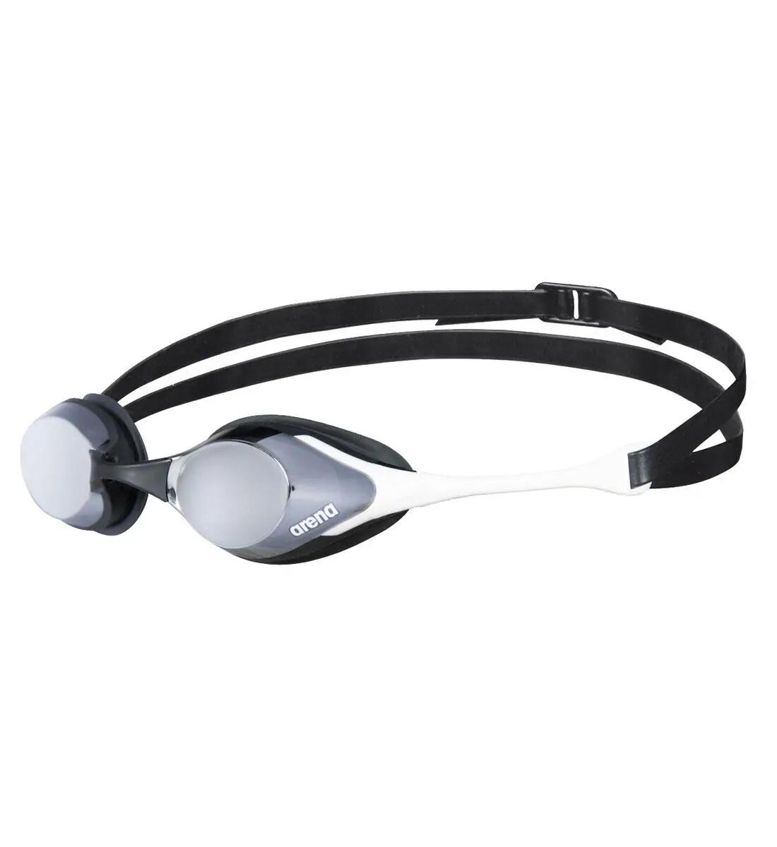 Gafas de sol Arena Cobra Swipe con espejo - Plateadas/Blancas 3/7