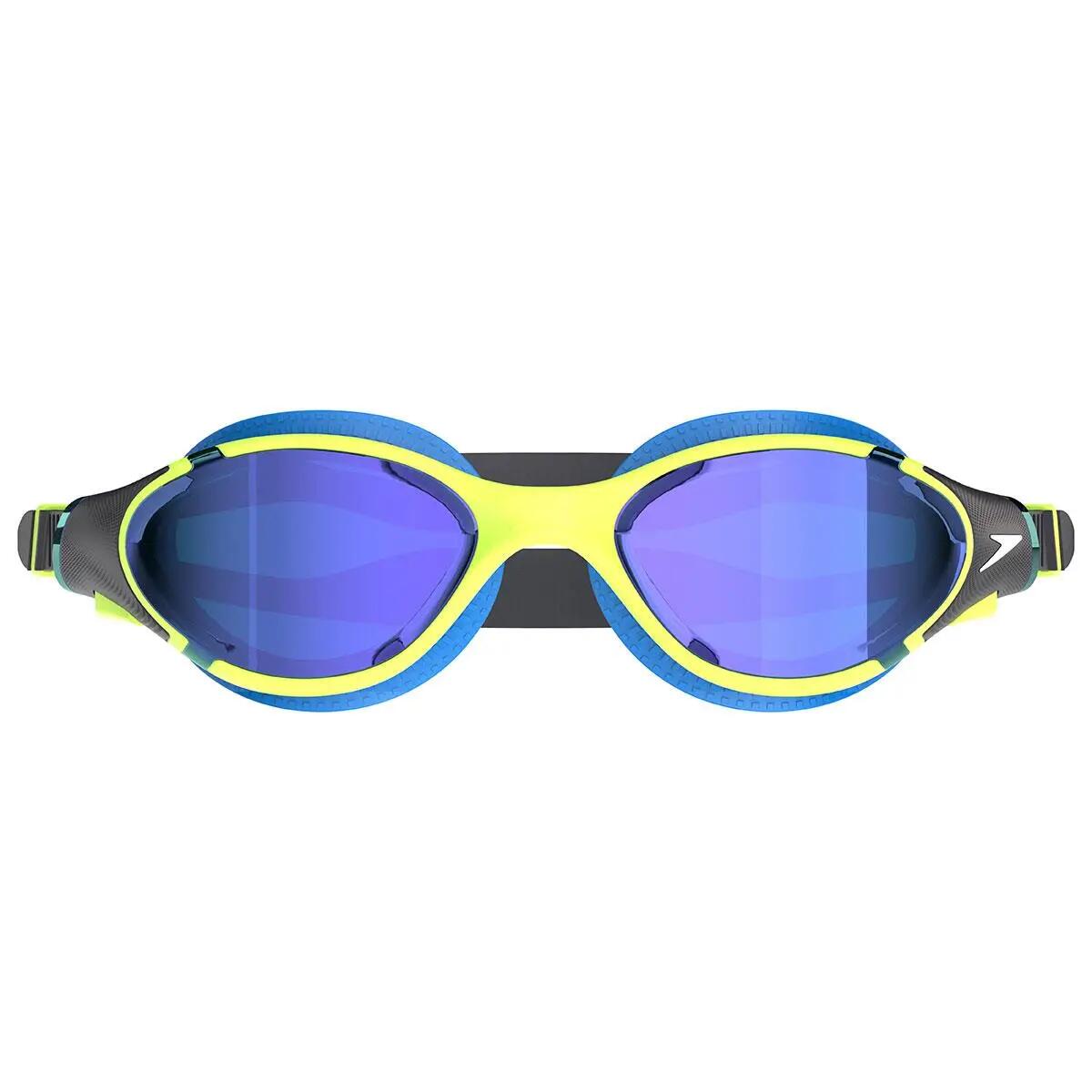 Speedo Biofuse 2.0 Lunettes de Natation Miroir Electric Lime/Cobalt Iris Mirror 4/7