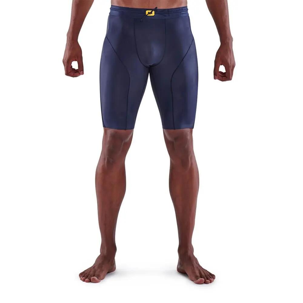 SKINS Series-5 Heren Half Tights - Marineblauw 2/5