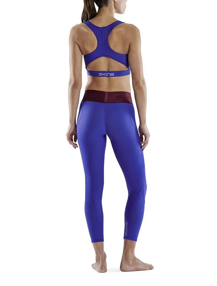 SKINS Collants longs pour femme Série 3 - Bleu éclatant 3/5